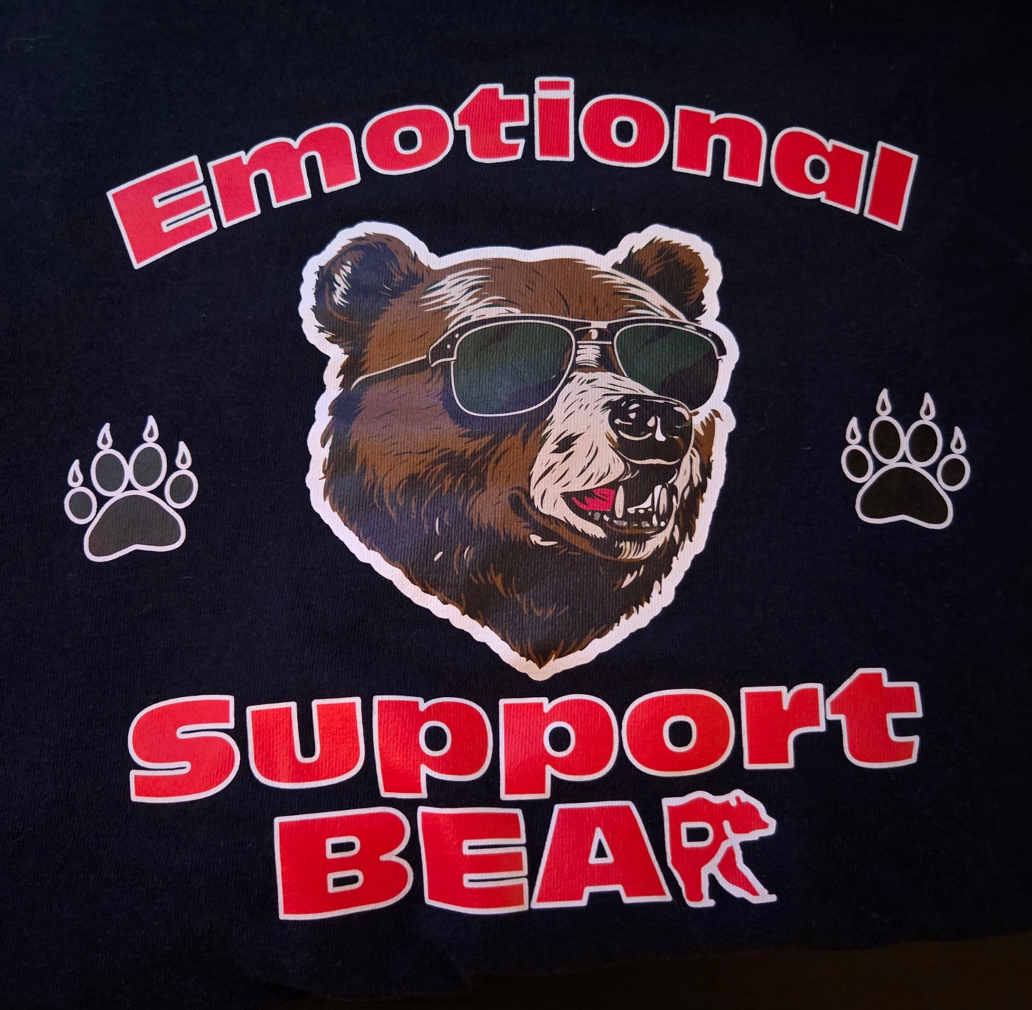 Emotional Support Bear T Shirt