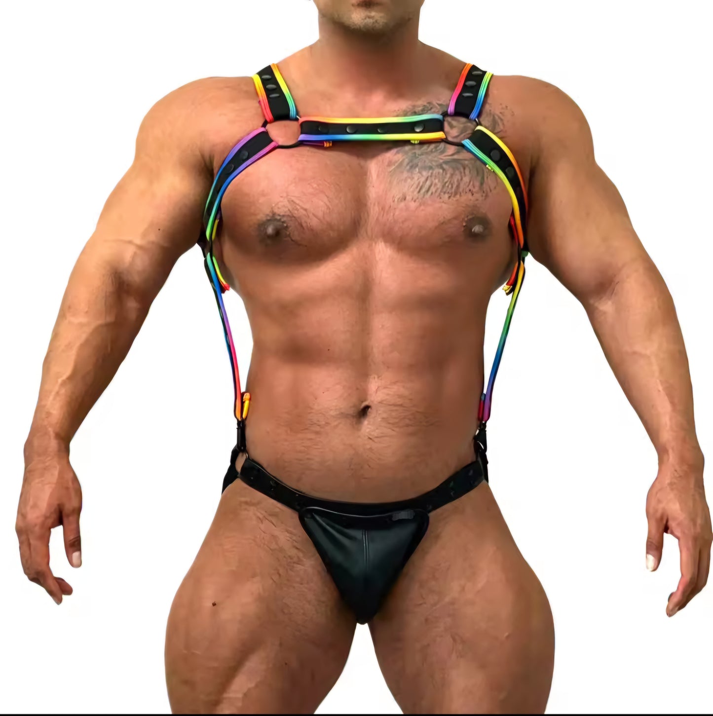 Purple Jockmail Harness