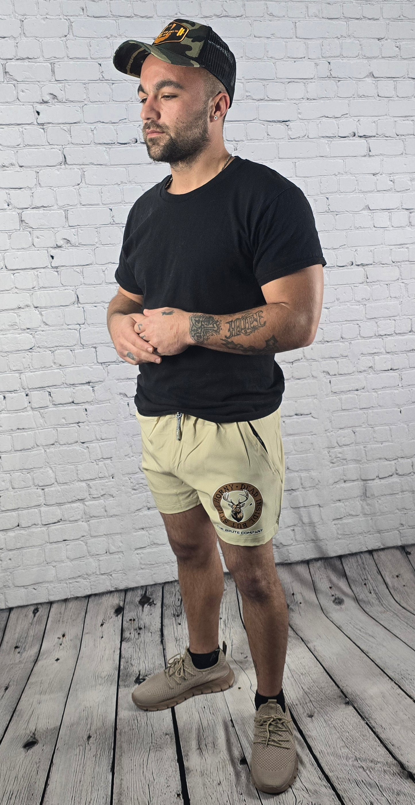 "DEAD INSIDE, BUT STILL HORNY" Shorts