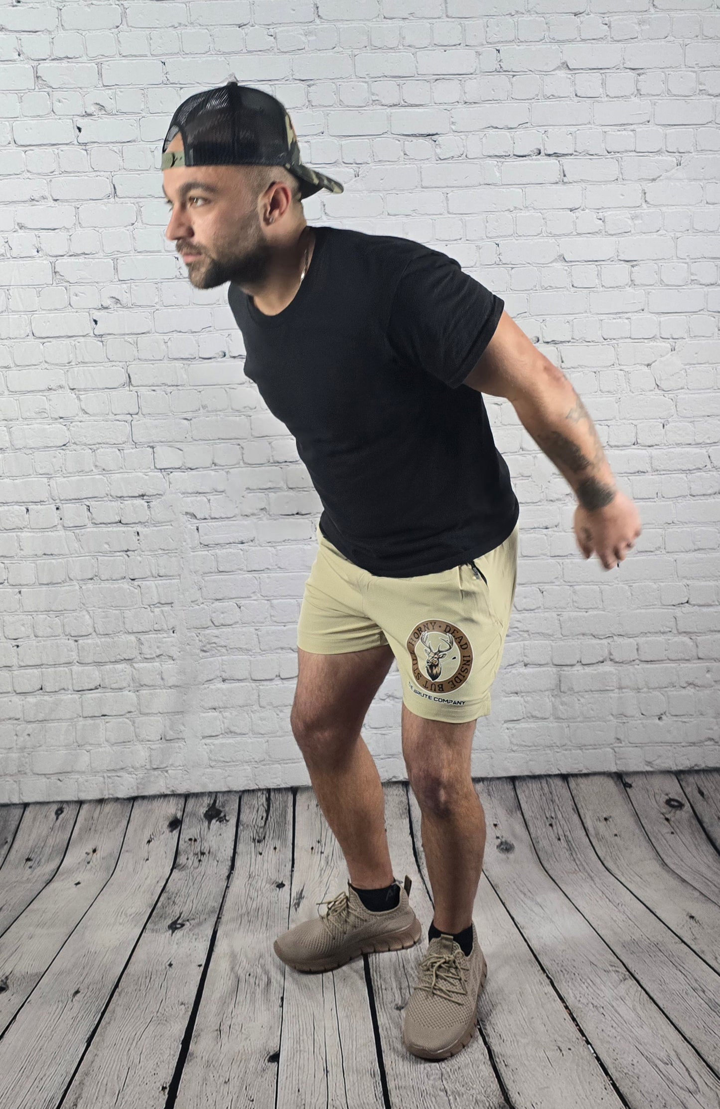 "DEAD INSIDE, BUT STILL HORNY" Shorts