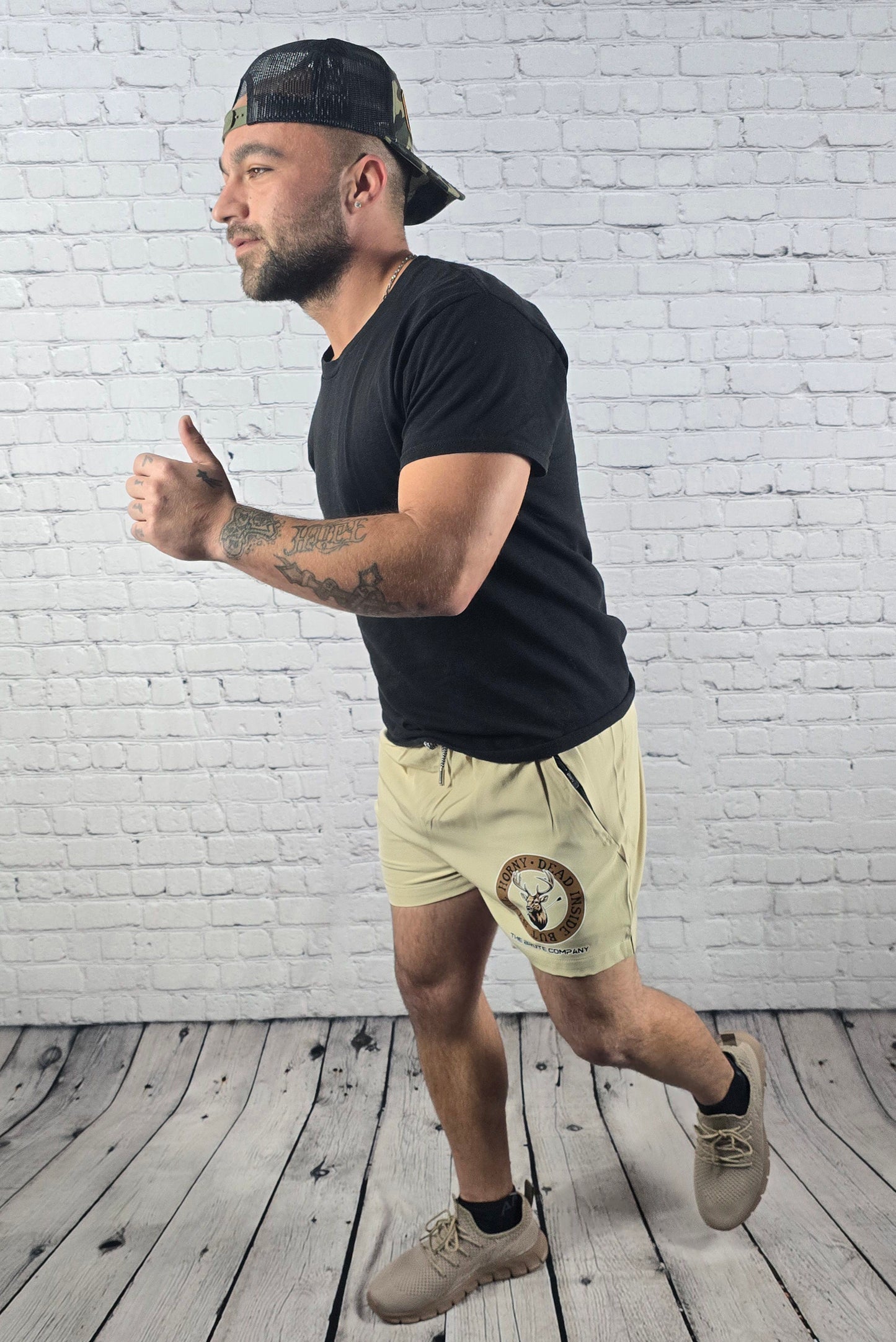 "DEAD INSIDE, BUT STILL HORNY" Shorts