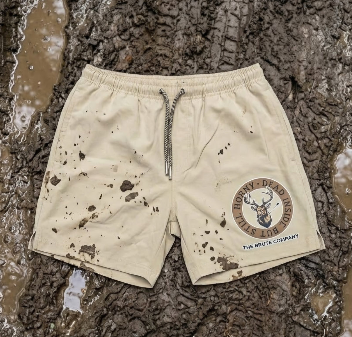 "DEAD INSIDE, BUT STILL HORNY" Shorts