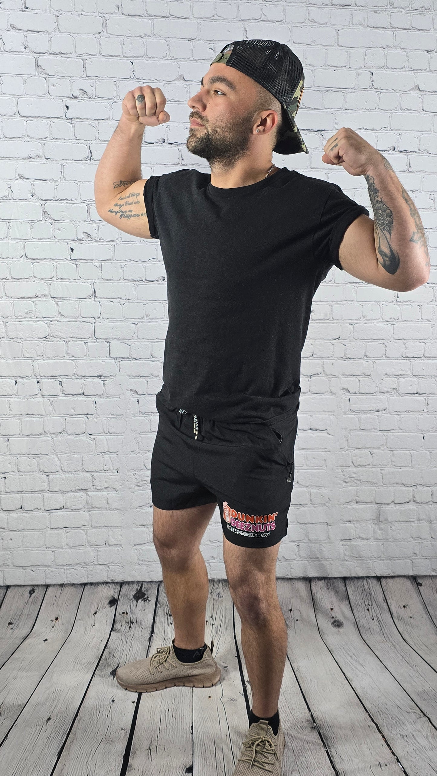 "DUNKIN' DEEZNUTS" Shorts