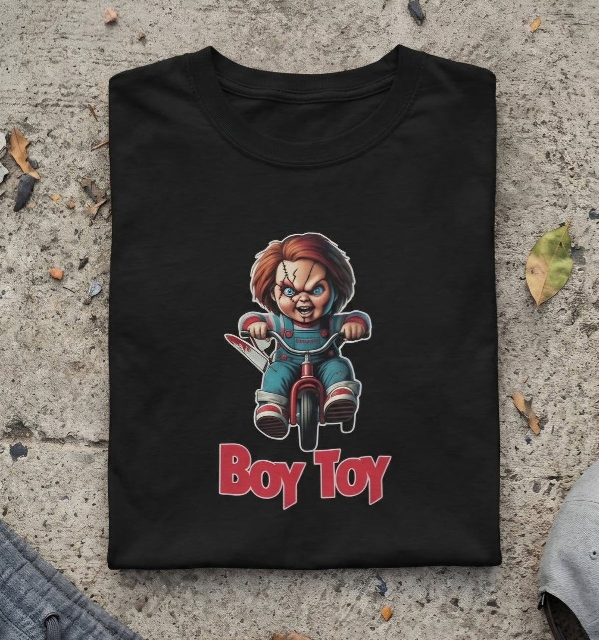 "Boy Toy" Chucky Black T-Shirt