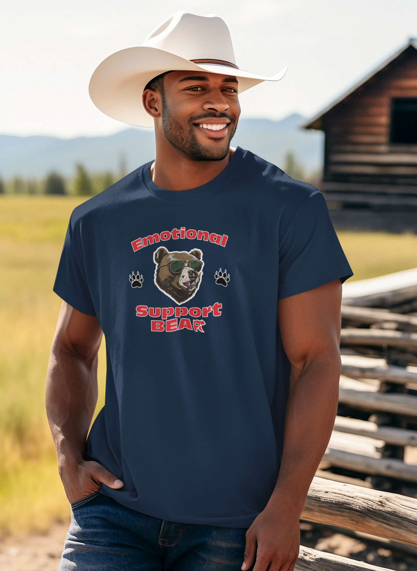 Emotional Support Bear T Shirt