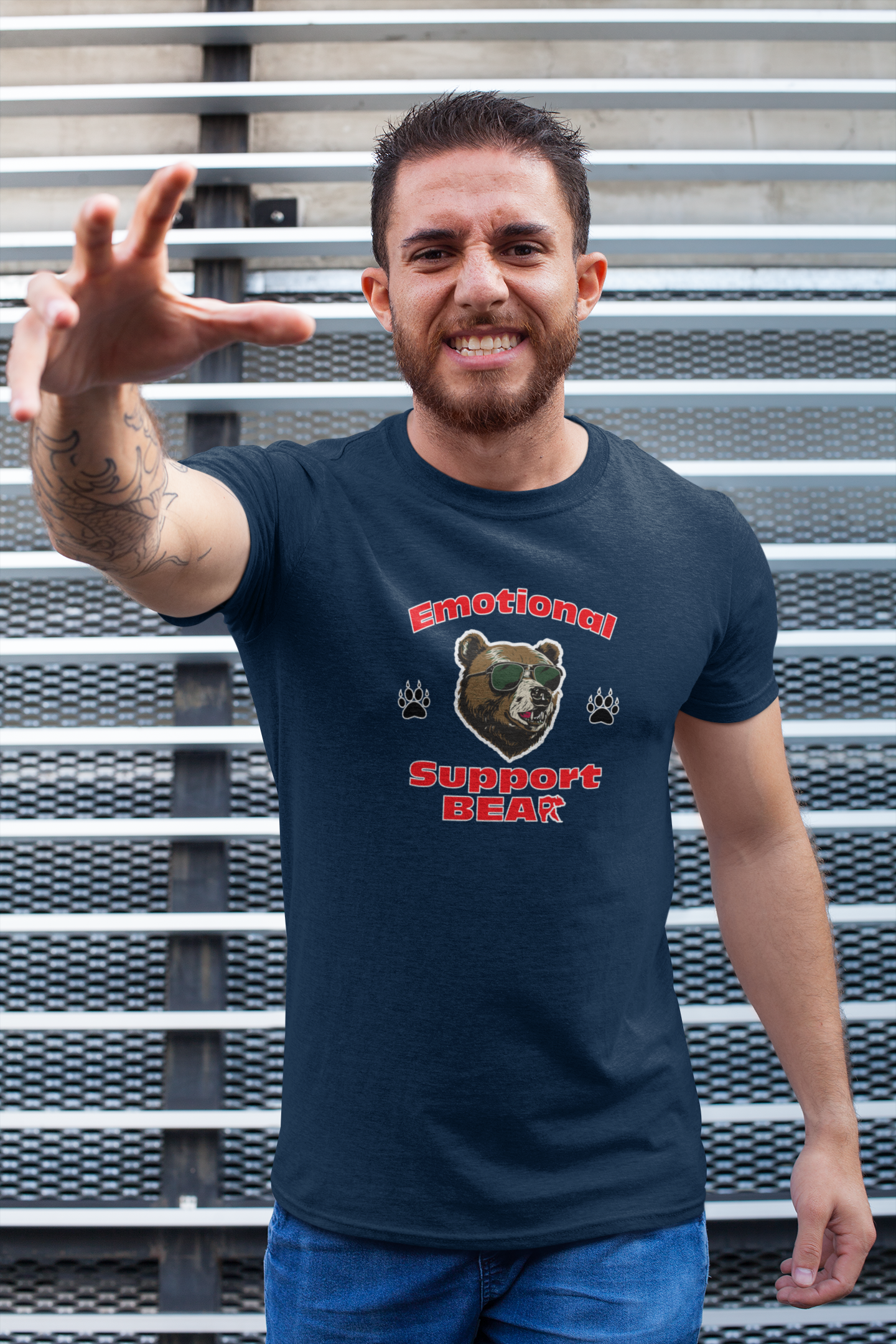 Emotional Support Bear T Shirt