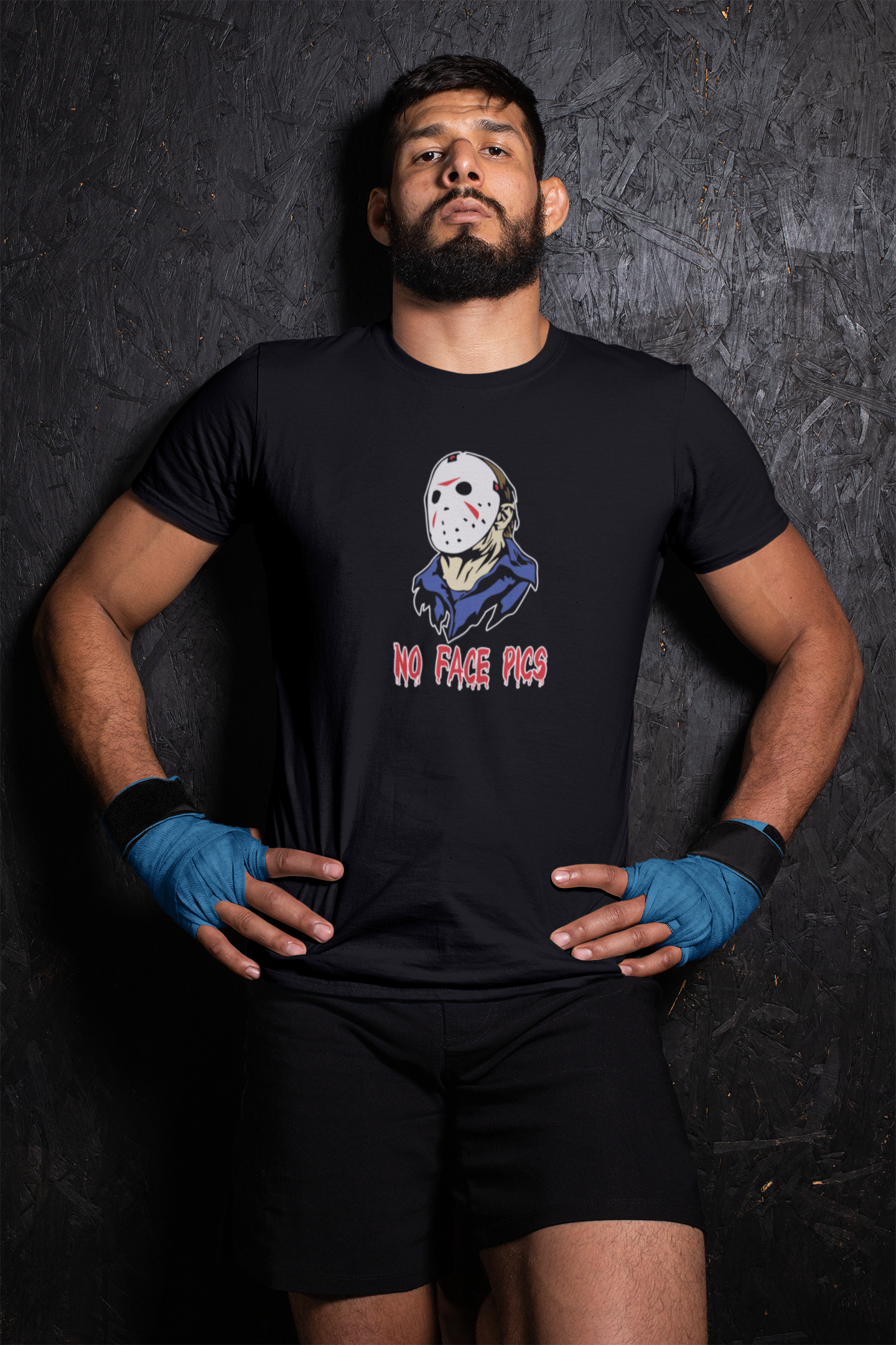 "No Face Pic" Jason Black T-Shirt