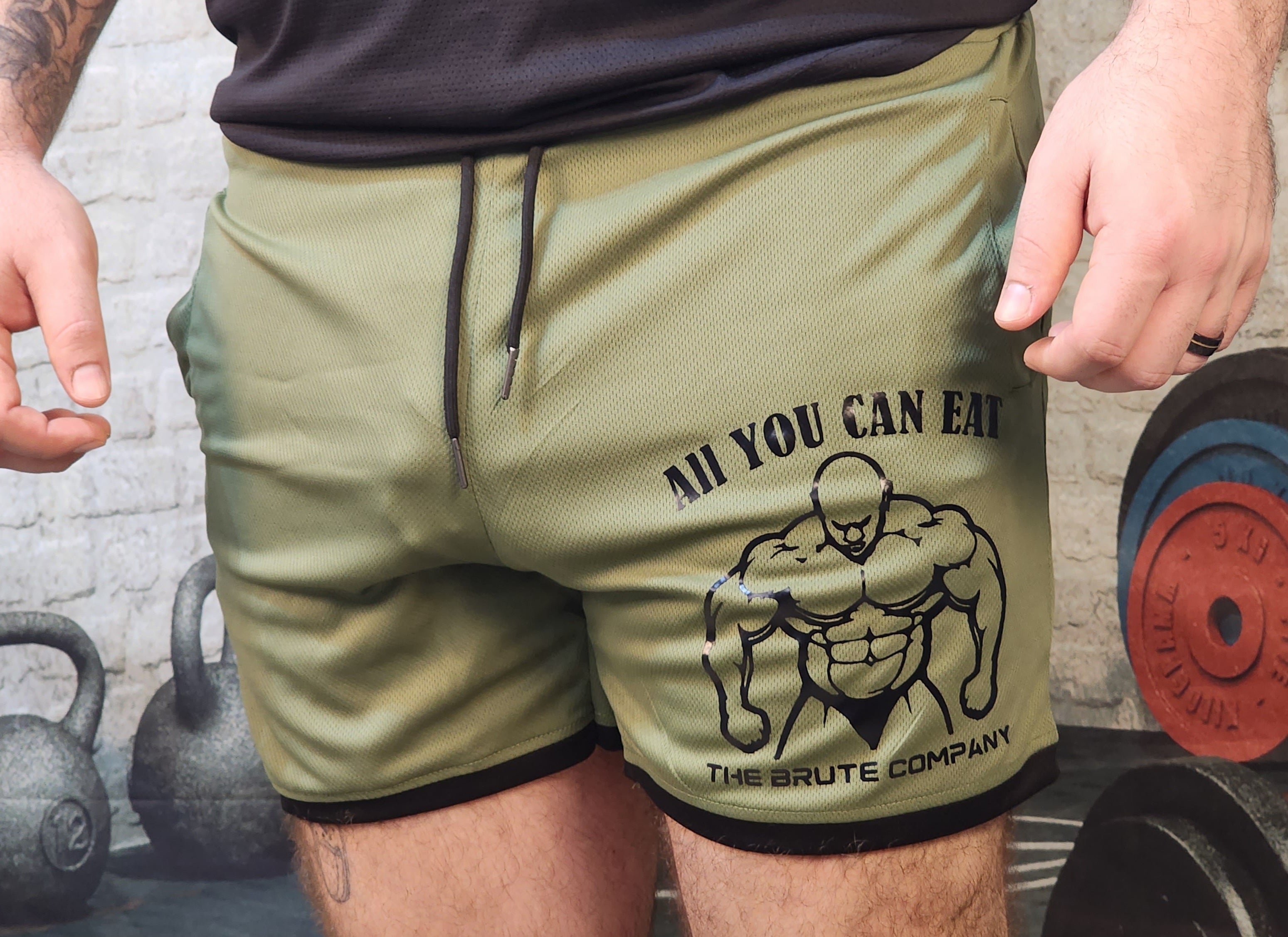 Mens hot sale lifting shorts