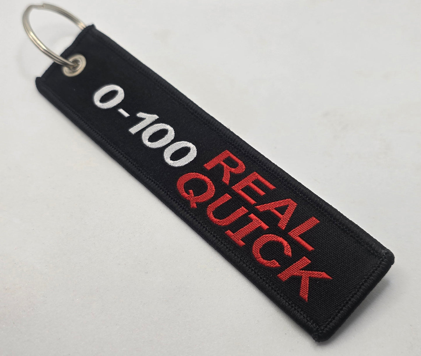 "0-100 REAL QUICK" Airline Bag Tag