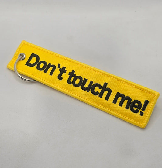 "Don't Touch Me" Airline Bag Tag