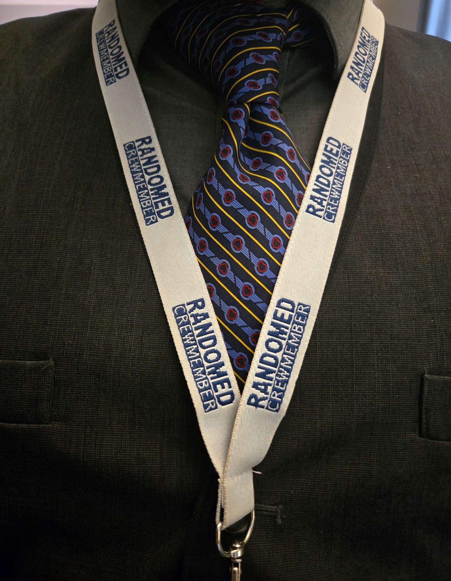 "RANDOMED CREWMEMBER" LANYARD