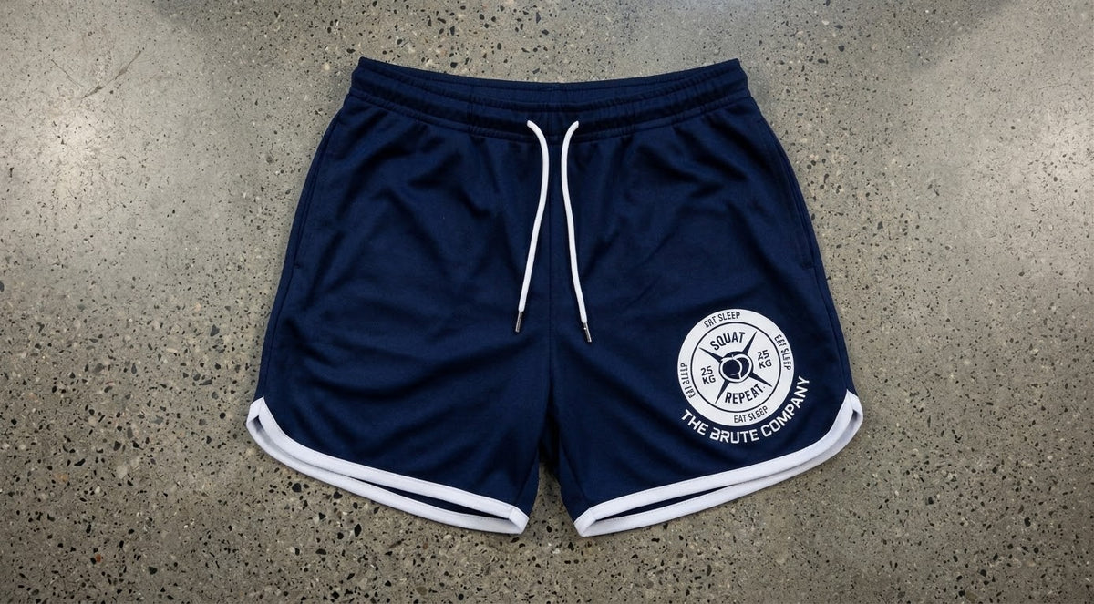 Brute Co Peach Dumbbell Lifting Shorts