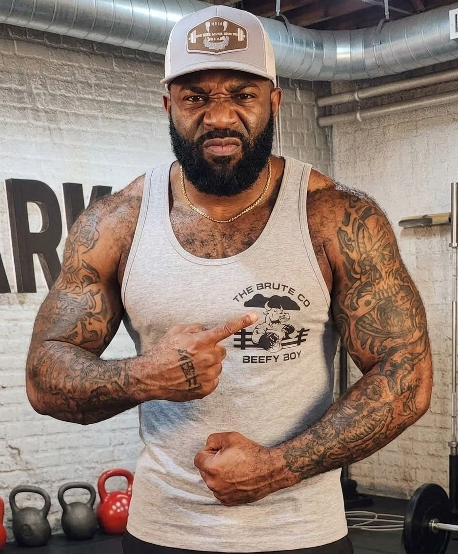 Brute Co Beefy Boy Jersey Tank Top