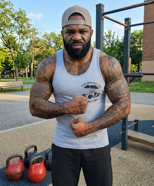 Brute Co Beefy Boy Jersey Tank Top