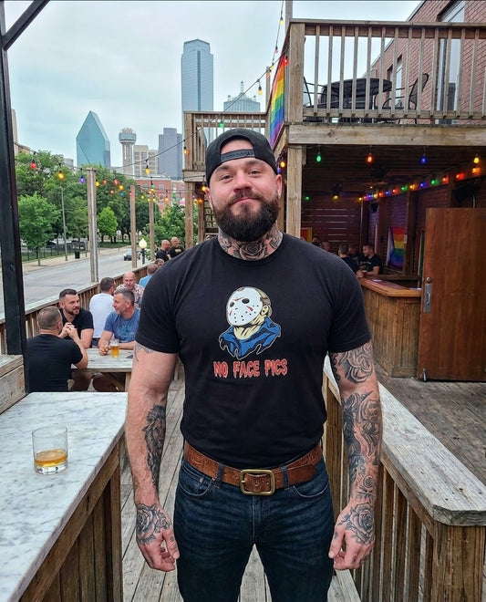 "No Face Pic" Jason Black T-Shirt