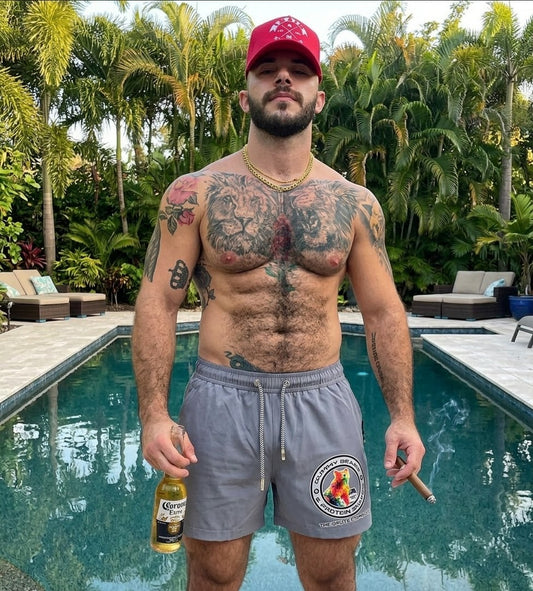 "GUMMY BEAR & PROTEIN SHAKES" Shorts