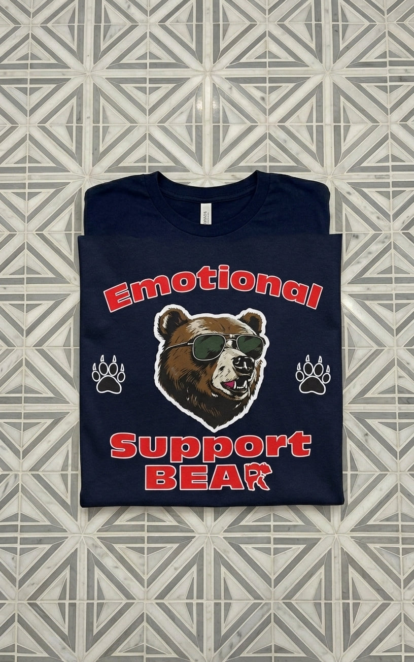 Emotional Support Bear T Shirt