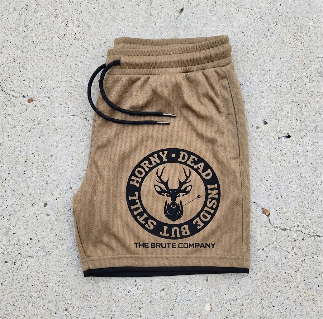 Brute Co Dead Inside But Still Horny Lifting Shorts