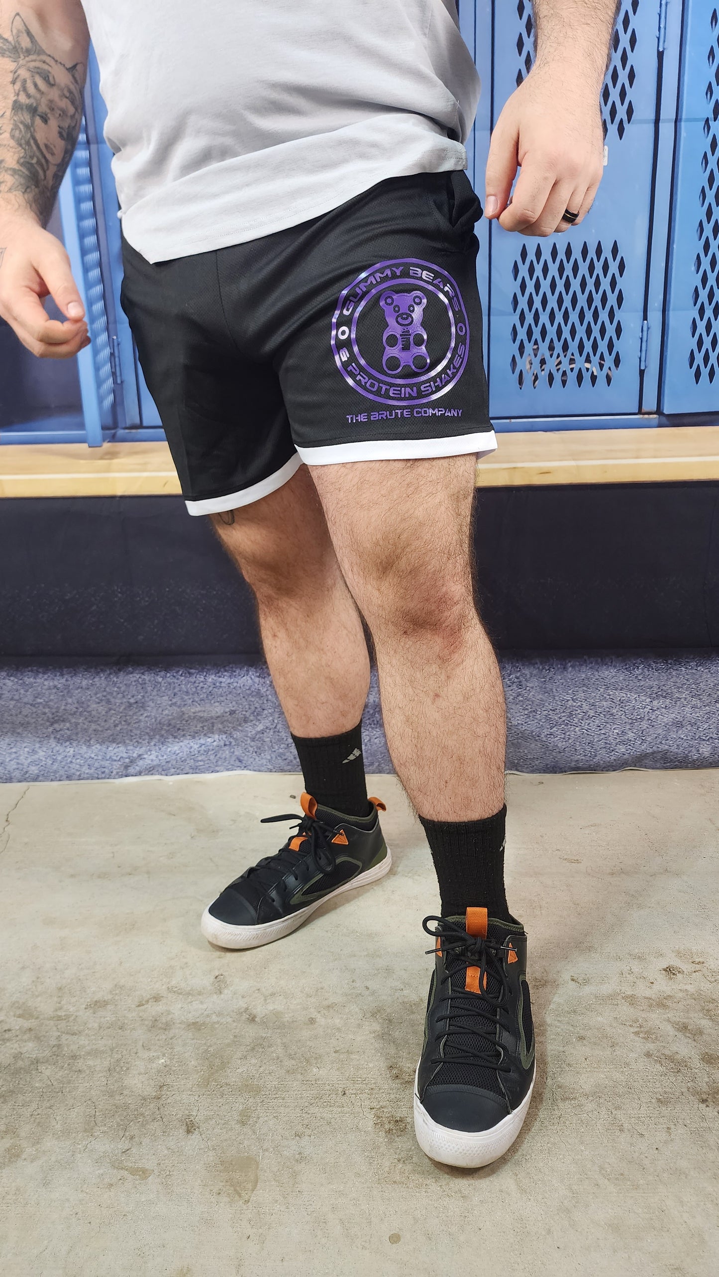 Brute Co. Gummy Bear and Protein Shakes Lifting Shorts