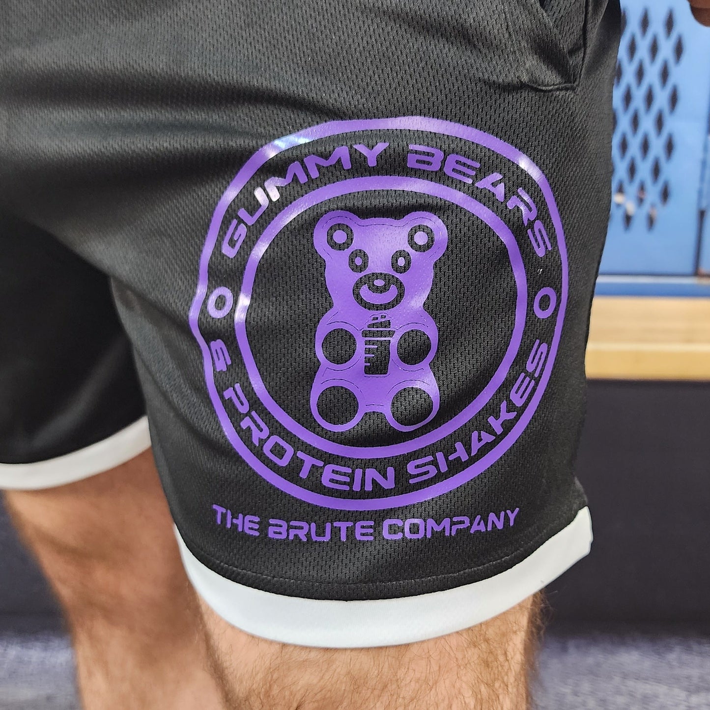 Brute Co. Gummy Bear and Protein Shakes Lifting Shorts