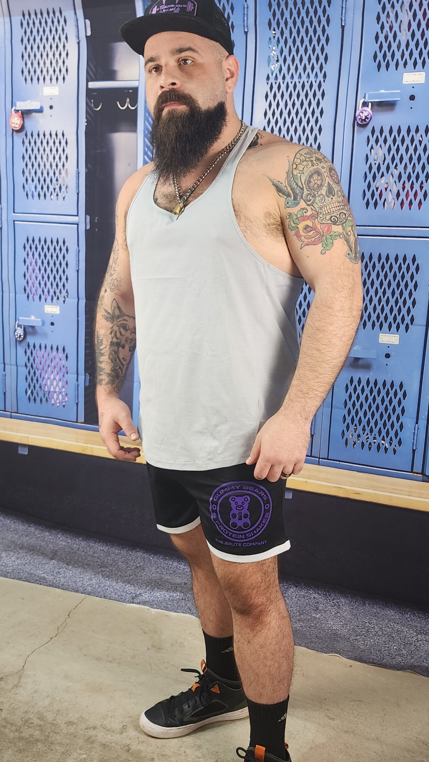 Brute Co. Gummy Bear and Protein Shakes Lifting Shorts