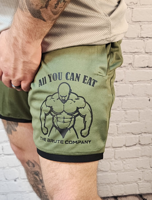 Brute Co. All You Can Eat Lifting Shorts