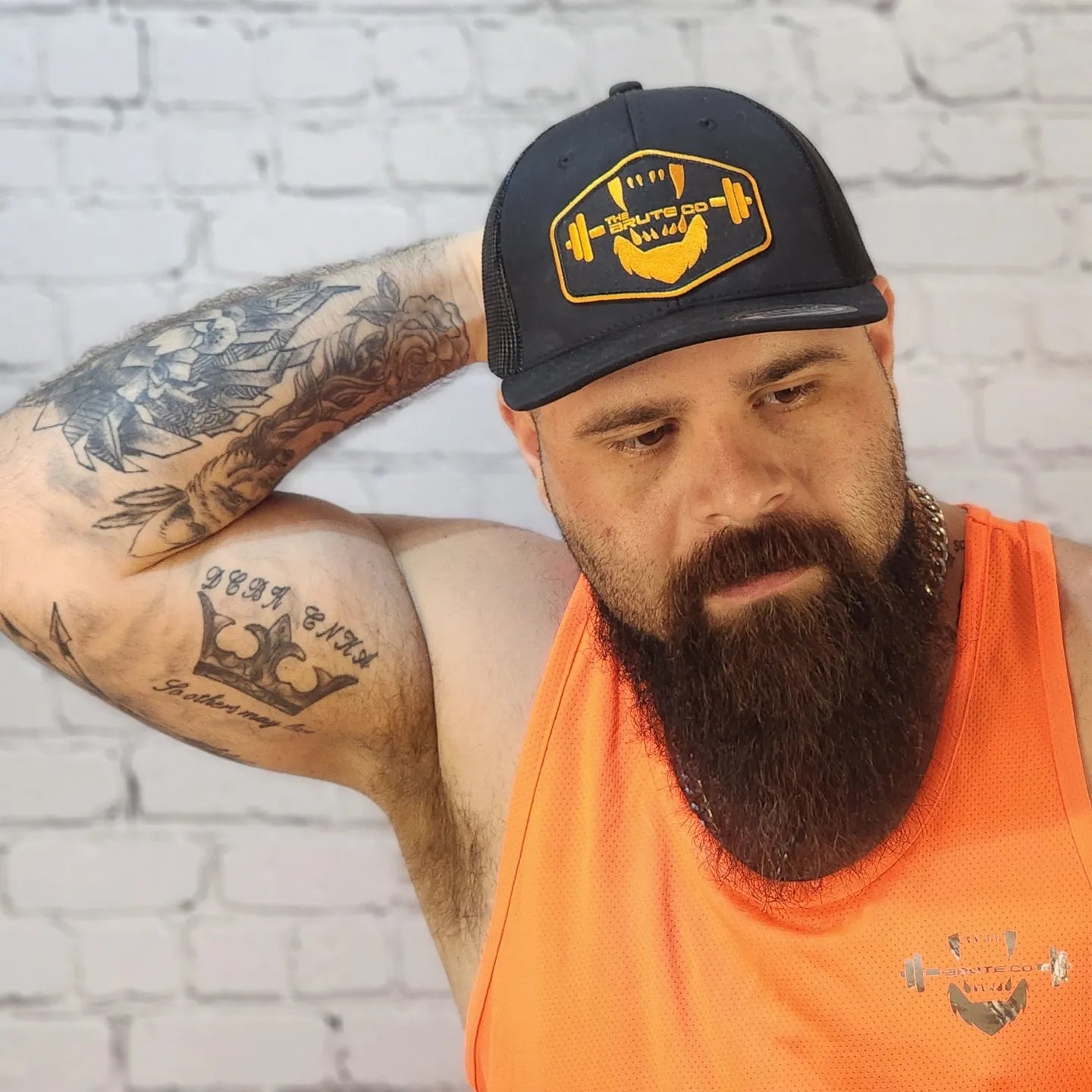 Brute Co Hunters Orange Snapback