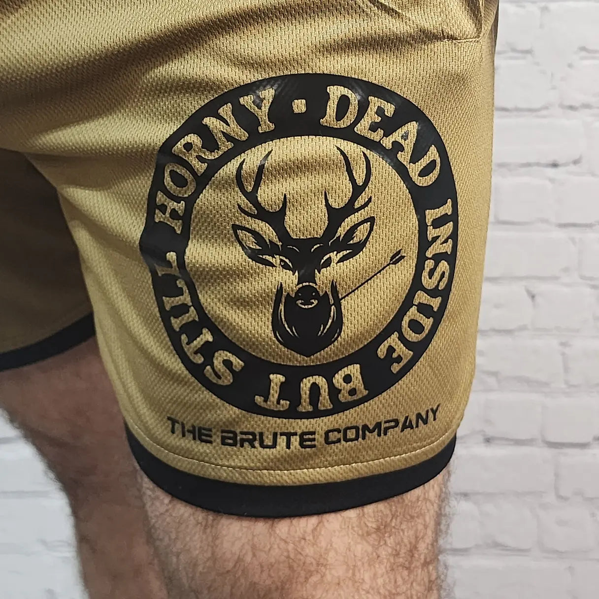 Brute Co Dead Inside But Still Horny Lifting Shorts